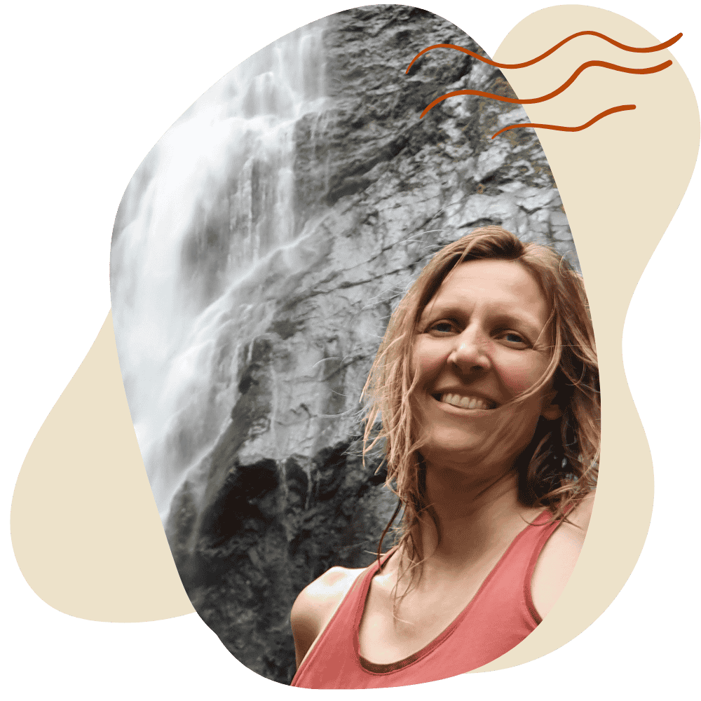 Henriette Wasserfall Henriette am Wasserfall